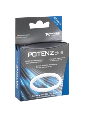JOYDIVISION POTENZDUO - PLUS ANILLO PARA PENE BLANCO