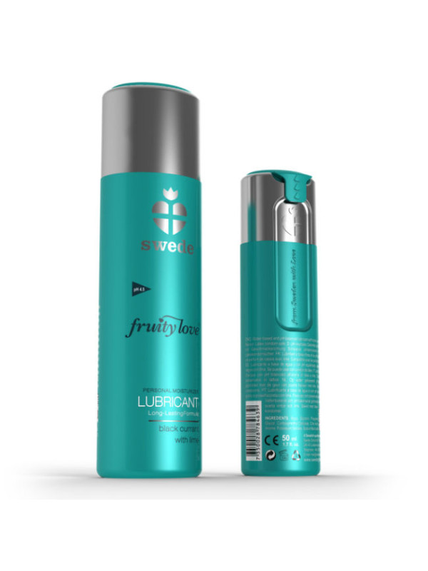SWEDE - FRUITYLOVE LUBRICANTE GROSELLA NEGRA Y LIMA 100ML