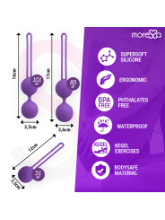 MORESSA - OSIAN SET Osian One 51 Gr / Osian Two 101 Gr / Osian Three 85 gr PREMIUM SILICONA