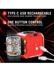 Masturbador Masculino Blush SLAMBOX RED Rojo