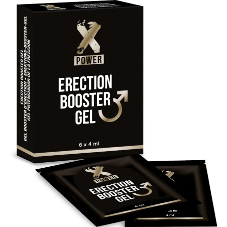 XPOWER - ERECTION BOOSTER GEL POTENCIADOR ERECCION 6 X
