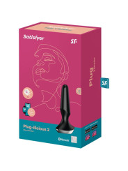 Satisfyer Plug-ilicious 2: plug anal vibrador con app
