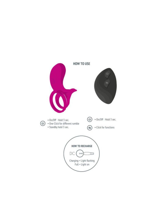 XOCOON - ANILLO VIBRADOR PARA PAREJAS