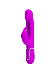 PRETTY LOVE - KAMPAS VIBRADOR RABBIT 3 EN 1 MULTIFUNCIÓN CON LENGUA