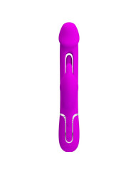 PRETTY LOVE - KAMPAS VIBRADOR RABBIT 3 EN 1 MULTIFUNCIÓN CON LENGUA