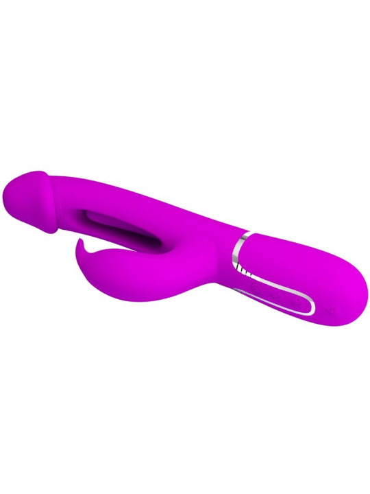 PRETTY LOVE - KAMPAS VIBRADOR RABBIT 3 EN 1 MULTIFUNCIÓN CON LENGUA