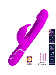 PRETTY LOVE - KAMPAS VIBRADOR RABBIT 3 EN 1 MULTIFUNCIÓN CON LENGUA