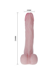 BAILE - COCK DILDO REALÍSTICO NATURAL