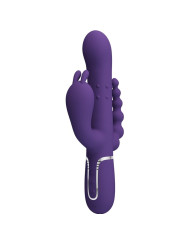 PRETTY LOVE - CAMMY TRIPLE VIBRADOR MULTIFUNCIÓN 4 EN 1