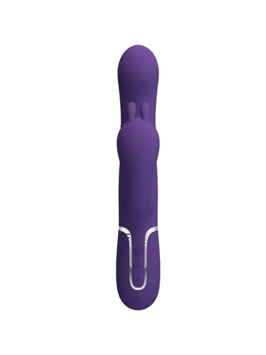 PRETTY LOVE - CAMMY TRIPLE VIBRADOR MULTIFUNCIÓN 4 EN 1