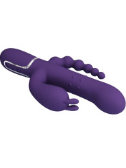 PRETTY LOVE - CAMMY TRIPLE VIBRADOR MULTIFUNCIÓN 4 EN 1