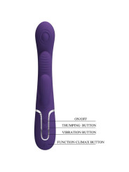 PRETTY LOVE - SHANIA TRIPLE VIBRADOR RABBIT MULTIFUNCIÓN