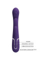 PRETTY LOVE - SHANIA TRIPLE VIBRADOR RABBIT MULTIFUNCIÓN