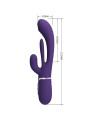 PRETTY LOVE - SHANIA TRIPLE VIBRADOR RABBIT MULTIFUNCIÓN