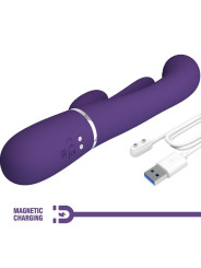 PRETTY LOVE - SHANIA TRIPLE VIBRADOR RABBIT MULTIFUNCIÓN