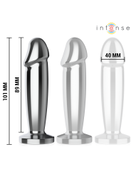 Intense Plug Anal Vibrador de Metal con Control Remoto