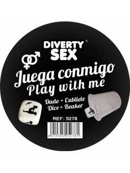 Diablo Picante: dado de posturas hetero con cubilete