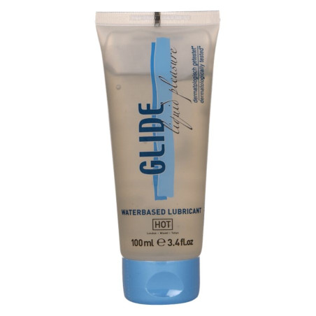 HOT - GLIDE LIQUID PLEASURE LUBRICANTE BASE AGUA