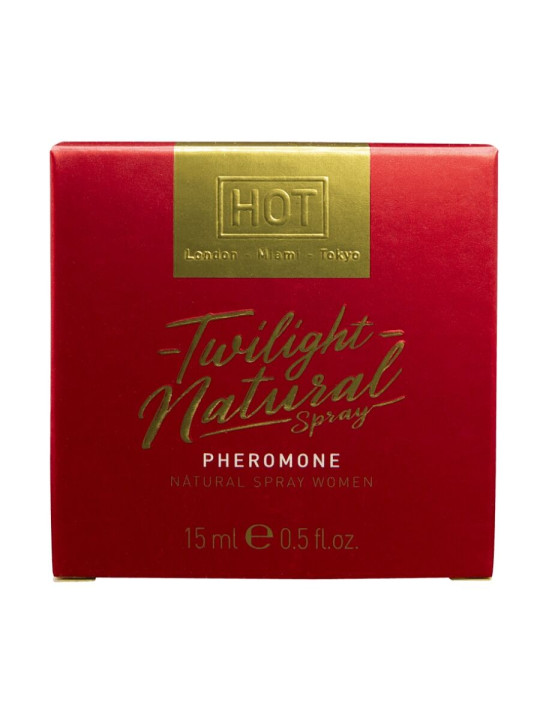 HOT Twilight Natural: spray de feromonas sin olor para ella