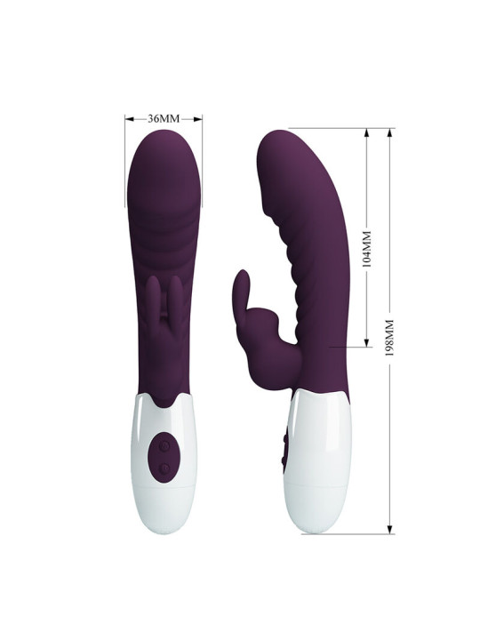 PRETTY LOVE - NAUGHTY BUNNY VIBRADOR RABBIT 30 FUNCIONES