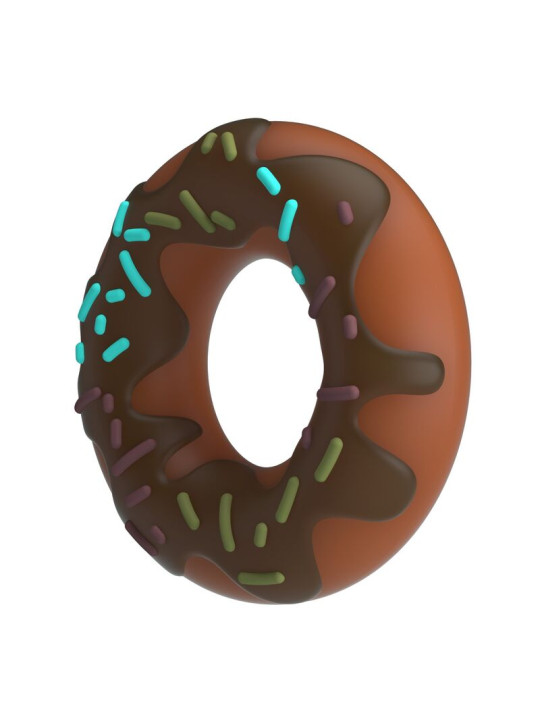PRETTY LOVE - ANILLO PARA PENE SUPER DONUT MARRÓN