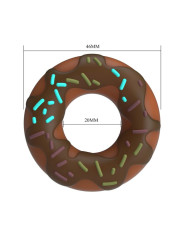 PRETTY LOVE - ANILLO PARA PENE SUPER DONUT MARRÓN