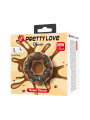 PRETTY LOVE - ANILLO PARA PENE SUPER DONUT MARRÓN