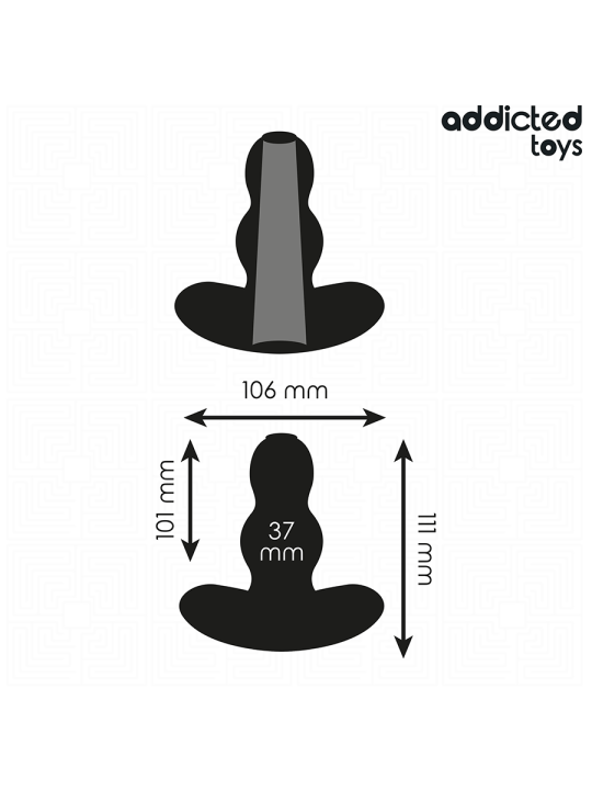 ADDICTED TOYS - PLUG ANAL HUECO SILICONA