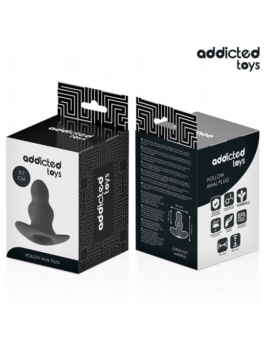ADDICTED TOYS - PLUG ANAL HUECO SILICONA