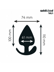 ADDICTED TOYS - PLUG ANAL SILICONA