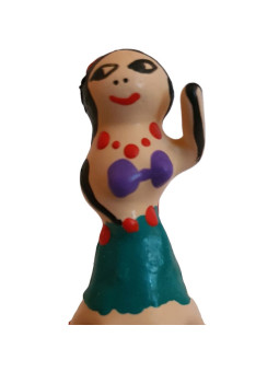 CONDOMERIE - PRESERVATIVO DECORATIVO PINTADO A MANO CHICA HULA