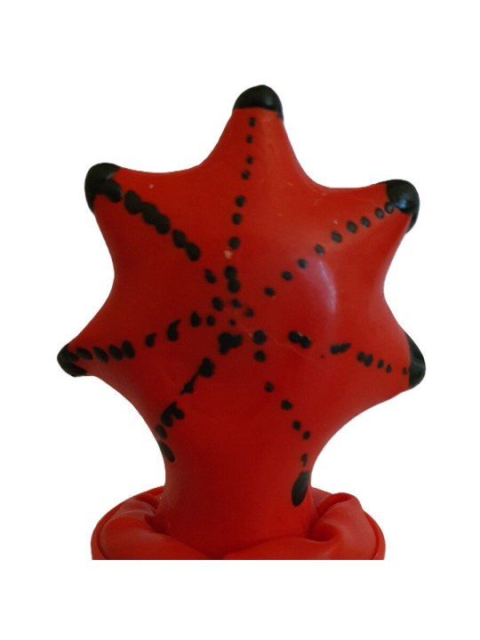 CONDOMERIE - PRESERVATIVO DECORATIVO PINTADO A MANO ESTRELLA DE MAR