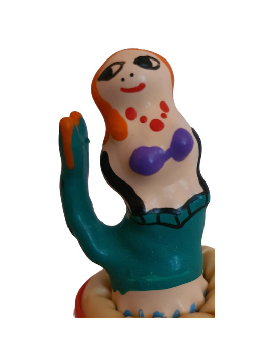 CONDOMERIE - PRESERVATIVO DECORATIVO PINTADO A MANO SIRENA