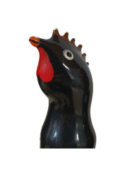 CONDOMERIE - PRESERVATIVO DECORATIVO PINTADO A MANO GALLO NEGRO