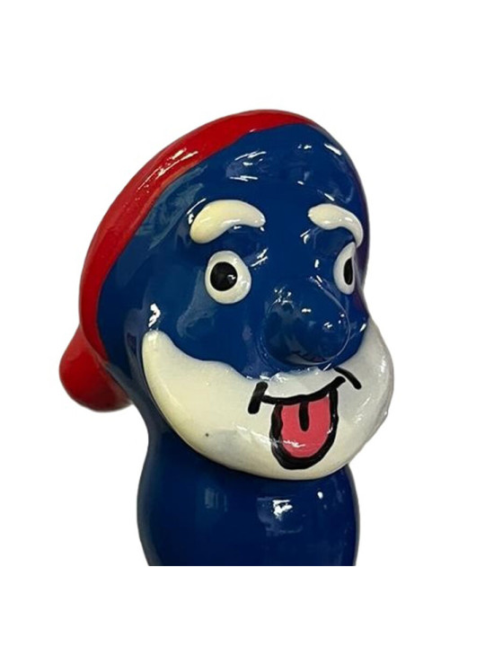 CONDOMERIE - PRESERVATIVO DECORATIVO PINTADO A MANO ABUELO AZUL