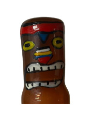 CONDOMERIE - PRESERVATIVO DECORATIVO PINTADO A MANO TOTEM TIKI-HAWAII-03