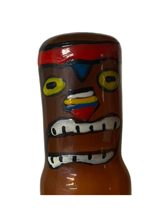 CONDOMERIE - PRESERVATIVO DECORATIVO PINTADO A MANO TOTEM TIKI-HAWAII-03