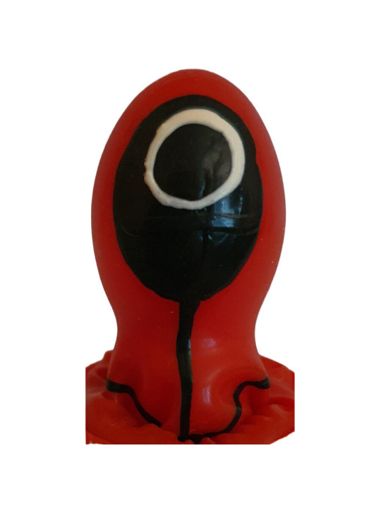 CONDOMERIE - PRESERVATIVO DECORATIVO PINTADO A MANO CÍRCULO