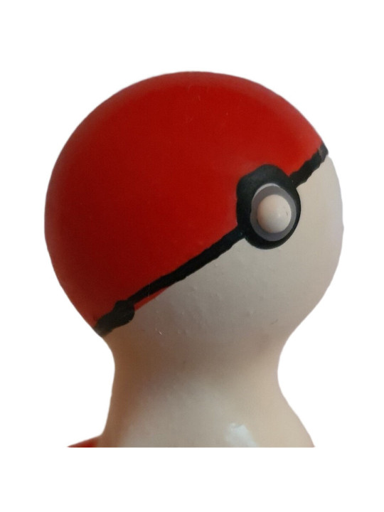 CONDOMERIE - PRESERVATIVO DECORATIVO PINTADO A MANO POKEBOLA ROJO-BLANCO