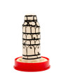 CONDOMERIE - PRESERVATIVO DECORATIVO PINTADO A MANO TORRE DE PISA