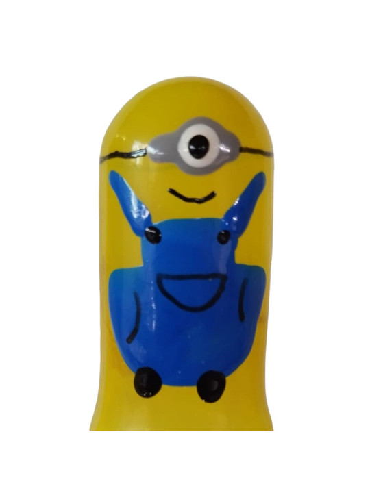 CONDOMERIE - PRESERVATIVO DECORATIVO PINTADO A MANO CÍCLOPE