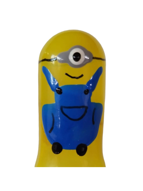 CONDOMERIE - PRESERVATIVO DECORATIVO PINTADO A MANO CÍCLOPE