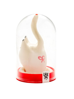 CONDOMERIE - PRESERVATIVO DECORATIVO PINTADO A MANO CISNE