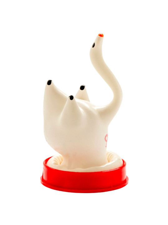 CONDOMERIE - PRESERVATIVO DECORATIVO PINTADO A MANO CISNE