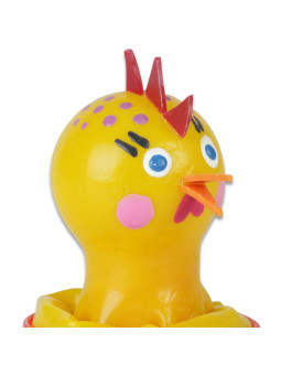 CONDOMERIE - PRESERVATIVO DECORATIVO PINTADO A MANO POLLO PEGADO