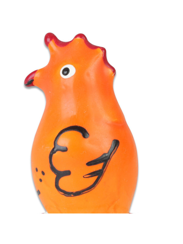 CONDOMERIE - PRESERVATIVO DECORATIVO PINTADO A MANO GALLO MODELO 1