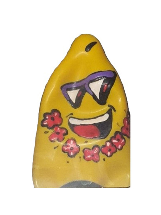 CONDOMERIE - PRESERVATIVO DECORATIVO PINTADO A MANO FRIKI TIKI XL