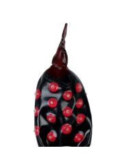 CONDOMERIE - PRESERVATIVO DECORATIVO PINTADO A MANO FAQUIR NEGRO XL