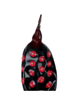 CONDOMERIE - PRESERVATIVO DECORATIVO PINTADO A MANO FAQUIR NEGRO XL