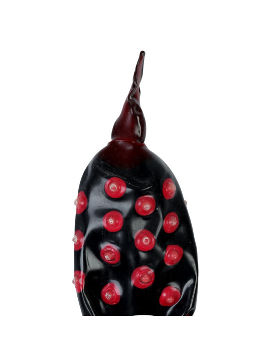 CONDOMERIE - PRESERVATIVO DECORATIVO PINTADO A MANO FAQUIR NEGRO XL